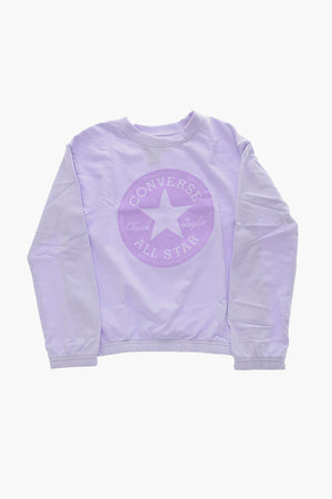 ALL STAR CHUCK TAYLOR Crewneck Sweatshirt with Printed Maxi Logo