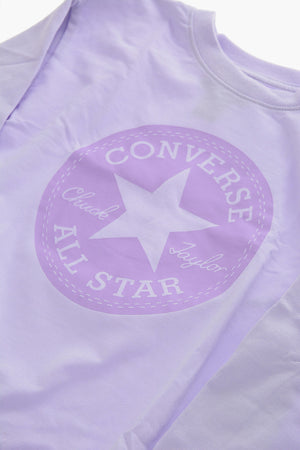 ALL STAR CHUCK TAYLOR Felpa Girocollo con Maxi Logo Stampato
