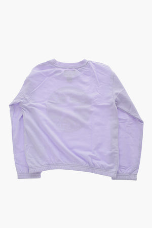 ALL STAR CHUCK TAYLOR Crewneck Sweatshirt with Printed Maxi Logo