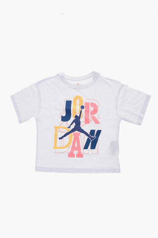 T-shirt Girocollo con Maxi Logo