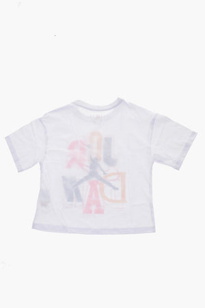 Crew-Neck T-shirt With Maxi Logo