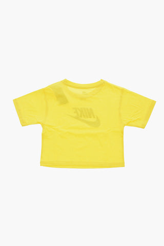 T-Shirt mit Rundhalsausschnitt und Frontlogo