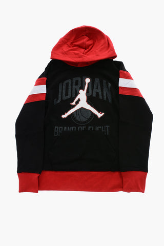 AIR JORDAN Color Block Hoodie with Logo on the Front