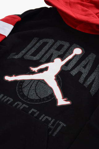 AIR JORDAN Color Block Hoodie with Logo on the Front
