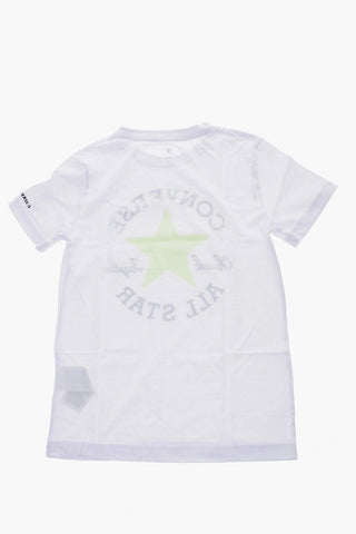 ALL STAR CHUCK TAYLOR Crew Neck T-Shirt with Maxi Logo Print