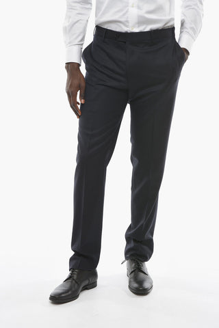 Virgin Wool MANTUA Pants with Pleat