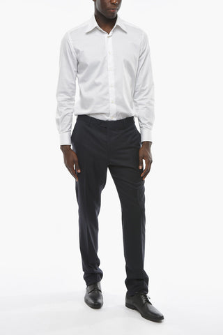 Virgin Wool MANTUA Pants with Pleat