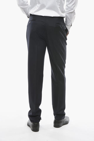 Virgin Wool MANTUA Pants with Pleat