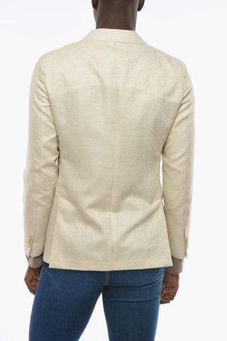 CC COLLECTION Blazer Doppiopetto REWARD in Tessuto Jacquard