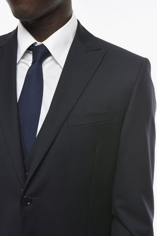 Abito REFINED in Lana con Gilet e Revers a Lancia