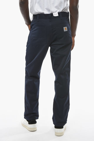 Twill Cotton Relaxed Pants
