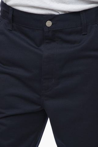 Twill Cotton Relaxed Pants