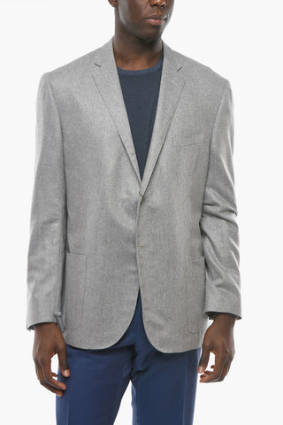 Half-lined GATE Hopsack Silk Blazer