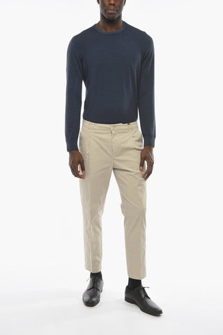 CC COLLECTION Pantaloni Chino in Misto Cotone