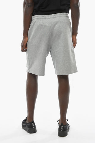 2 Pockets Sweat Shorts with Drawstring on the Waist