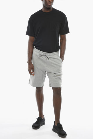 2 Pockets Sweat Shorts with Drawstring on the Waist