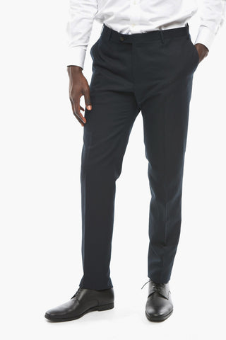 Pantaloni ACADEMY in Misto Lino con Passanti