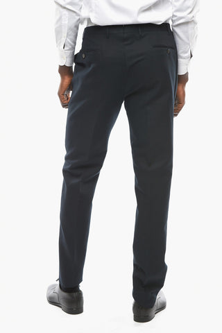 Pantaloni ACADEMY in Misto Lino con Passanti