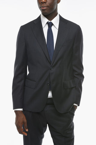 CC COLLECTION Virgin Wool Suit RETAILORED with Tone on Tone Pattern