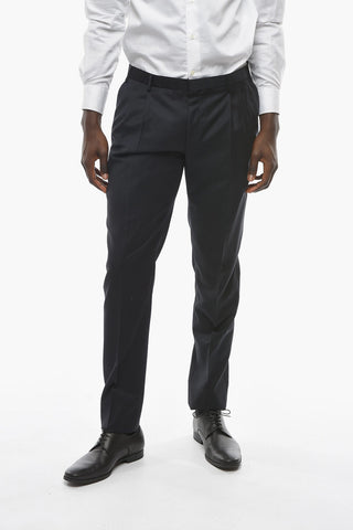 CC COLLECTION Virgin Wool Suit RETAILORED with Tone on Tone Pattern