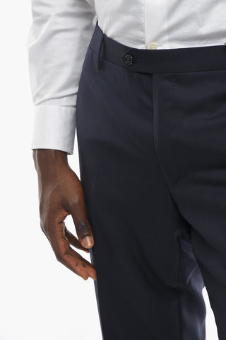 Schurwollhose Mit Normaler Bundhöhe