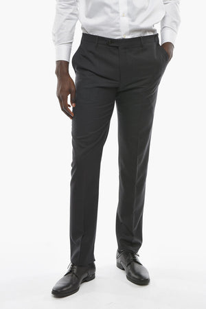 Hosen ACADEMY aus Schurwolle 15,75 Mikron