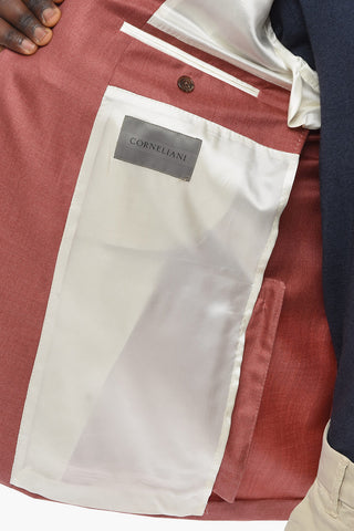 Cashmere and Silk-blend GATE Blazer with Flap Pockets