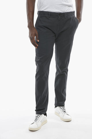 Regular Waist Slim Fit MIKE Chino Pants
