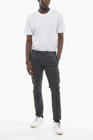 Regular Waist Slim Fit MIKE Chino Pants
