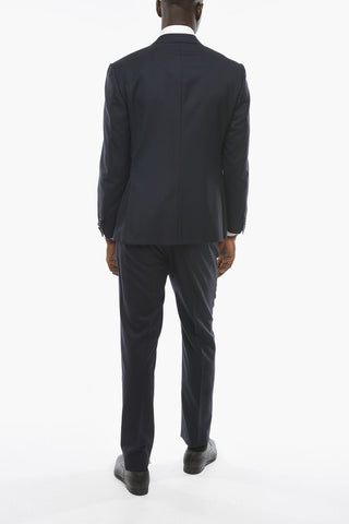 Virgin Wool ACADEMY Suit with Side Splits