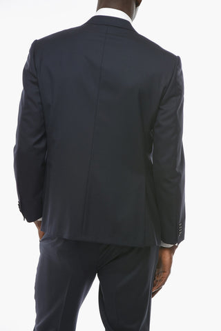 Virgin Wool ACADEMY Suit with Side Splits
