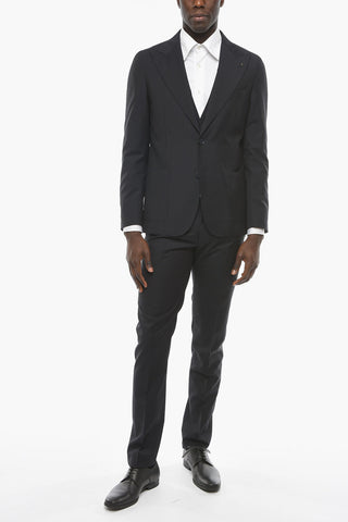 CC COLLECTION Peak Lapel REWARD Suit with Patch Pocket