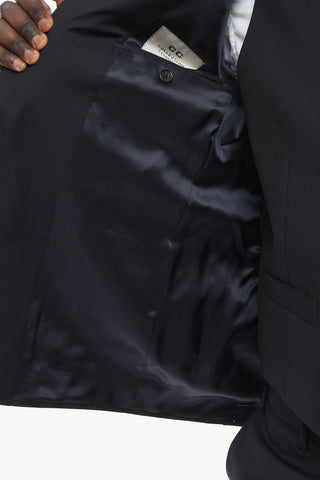 CC COLLECTION Peak Lapel REWARD Suit with Patch Pocket