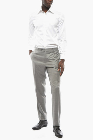 Pin Point Virgin Wool ACADEMY Pants