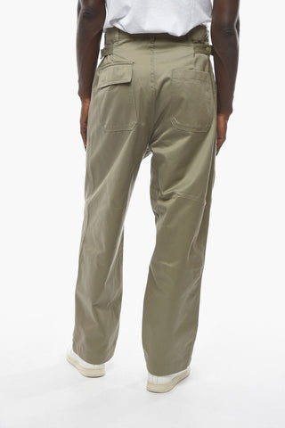 Pantaloni in Cotone a 4 Tasche