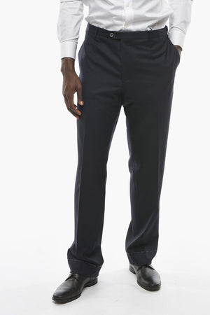 Pantaloni LEADER in Lana Vergine Extrafine