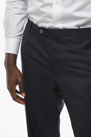 Pantaloni LEADER in Lana Vergine Extrafine