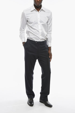 Pantaloni LEADER in Lana Vergine Extrafine