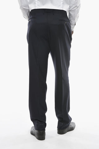 Pantaloni LEADER in Lana Vergine Extrafine