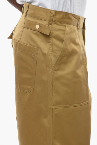 Pantaloni in Cotone a 4 Tasche