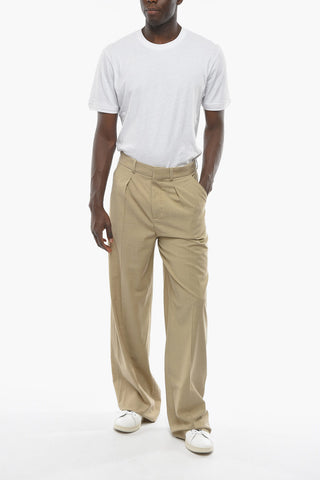 Wide-leg Pleat-front CIAN Trousers