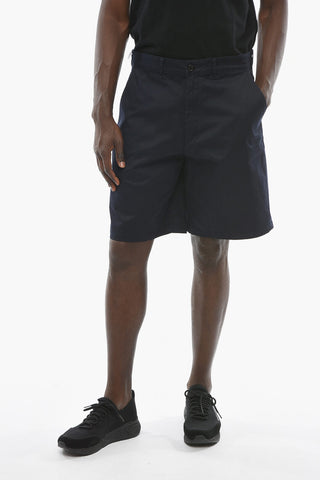 Shorts LOND a 5 Tasche in Cotone Stretch con Passanti
