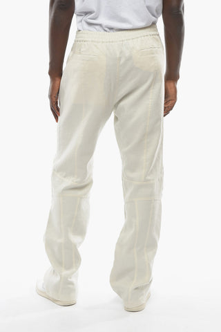 Checked Rip Stop Pants with Masks