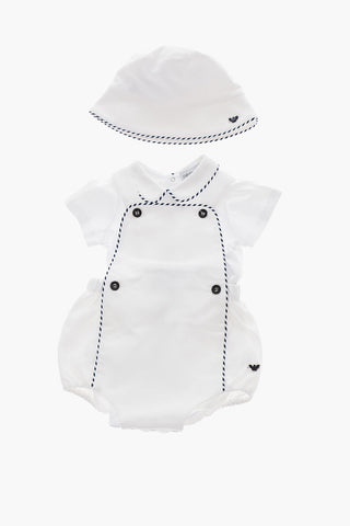 EMPORIO Two-Tone Hat and Roper Suit Set