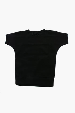 Vestito con Logo in Rilievo