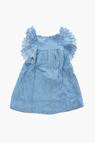 Dress with flared Sleeve