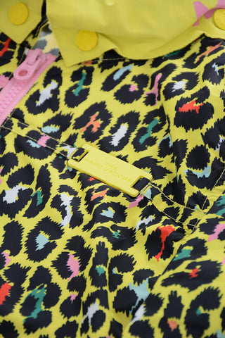 THE MARC JACOBS Giubbotto a Fantasia Animalier con Cappuccio Estraibile