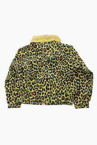 THE MARC JACOBS Giubbotto a Fantasia Animalier con Cappuccio Estraibile