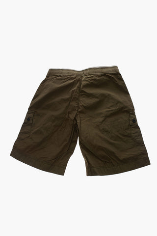 Costume da Bagno Boxer con Doppia Tasca a Toppa