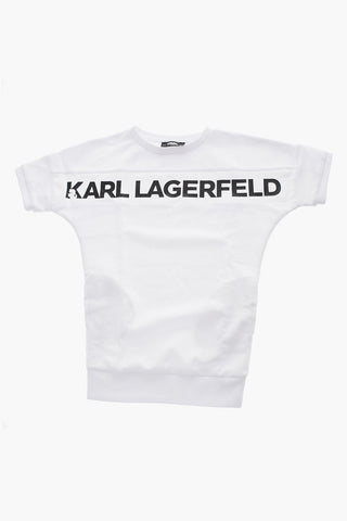 Dress with Embossed Logo
